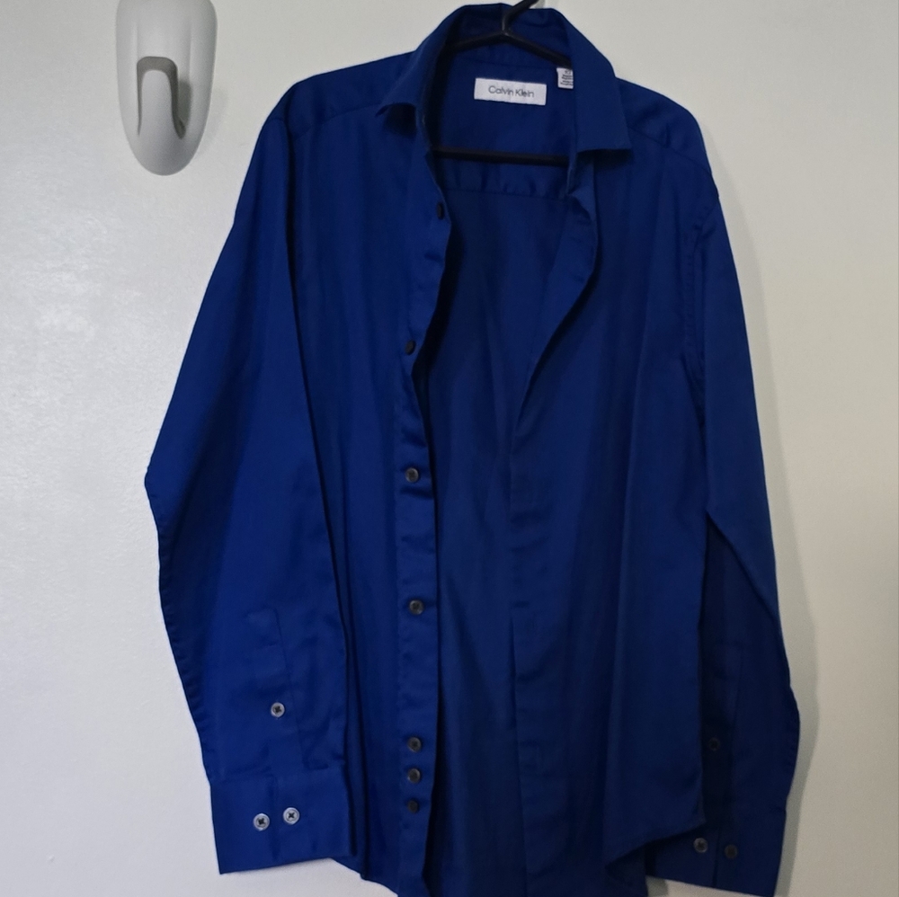 Calvin Klein Kids Blue Shirt